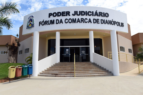 Fórum da Comarca de Dianópolis - Foto: Cecom/TJTO