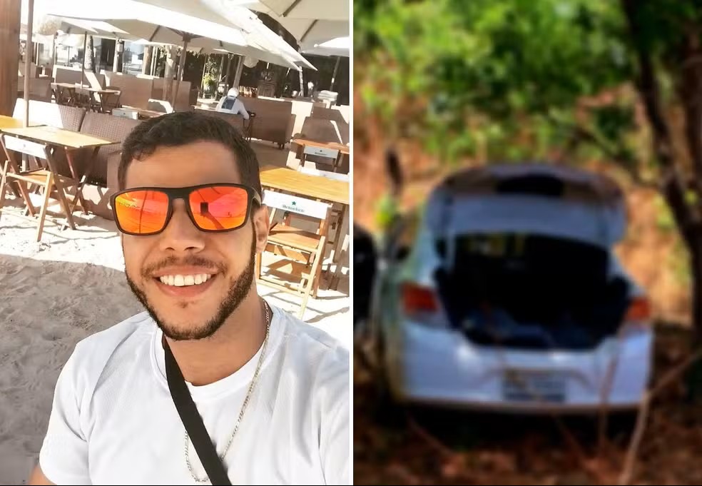 Daniel Mascarenhas, de 32 anos, foi encontrado morto no porta-malas de um carro em Palmas — Foto: Redes sociais/SSP-TO/Reproduçã