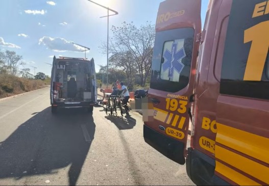 Acidente aconteceu em Gurupi, região sul do estado — Foto: 3° BBM/ Divulgação