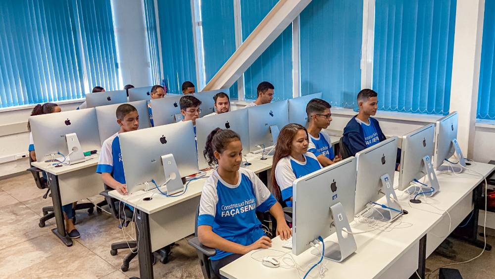 SENAI tem apenas 220 bolsas de estudo em cursos técnicos de TI no Tocantins para atender crescimento de 5,2% no setor até 2027