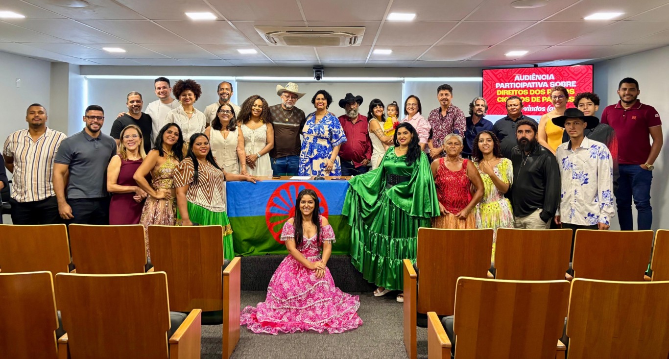 Povo cigano participam de audiência na Câmara de Palmas - Foto: Isadora Fontes