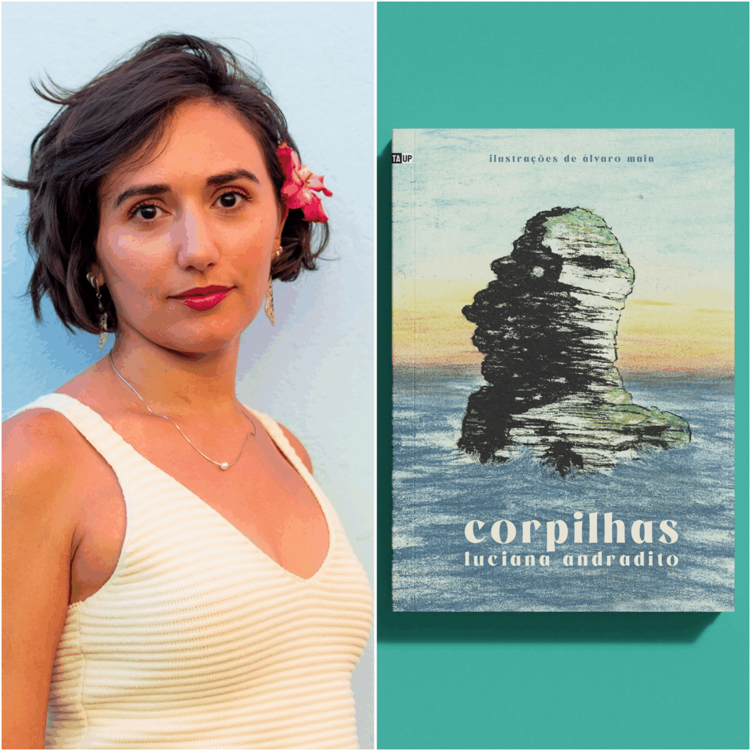 Lançamento do livro “Corpilhas” de Luciana Andradito acontece em Palmas nesta sexta-feira, 10