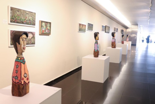 Arte inspirada nas cavernas do Tocantins ganha destaque em exposição no Senado; Conheça o trabalho de Anselmo Rodrigues!
