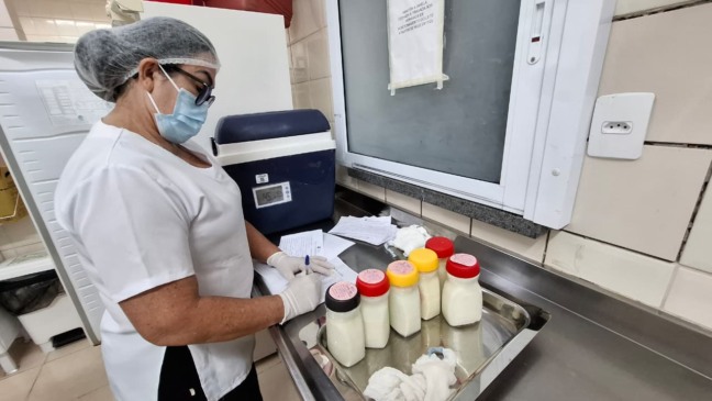 O leite materno é a primeira alimentação humana e fonte de nutrientes para as funções biológicas - Foto: Divulgação SES-TO