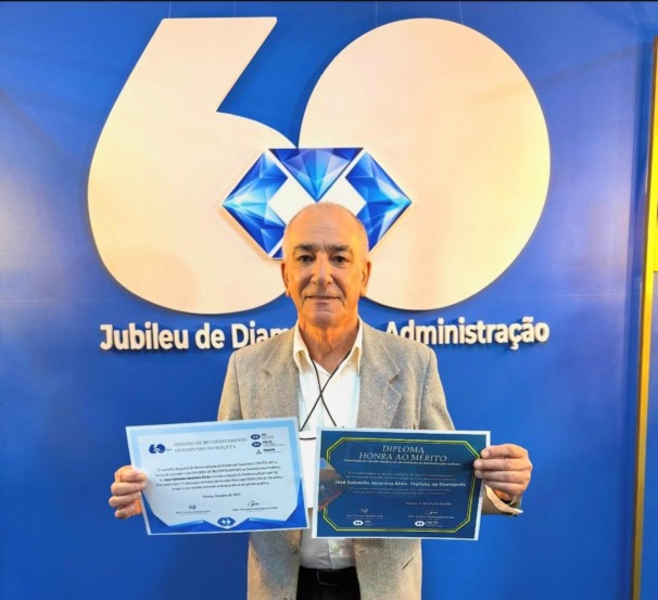 Prefeito de Dianópolis recebe prêmio em 1º lugar no Índice de Gestão Pública Municipal