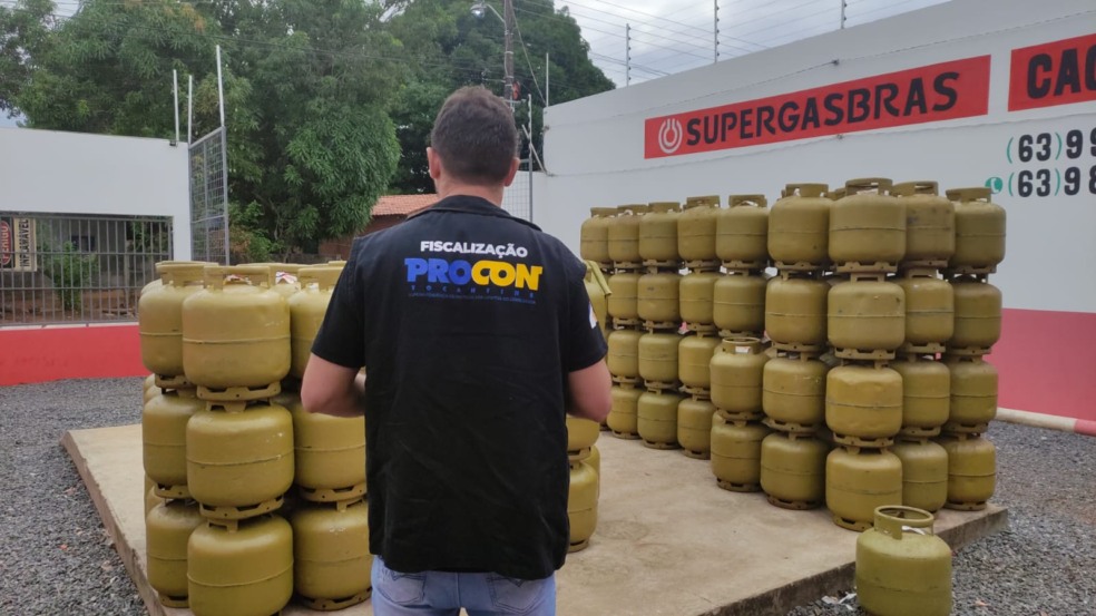 

Preços do gás de cozinha - Foto: Ascom Procon/Governo do Tocantins