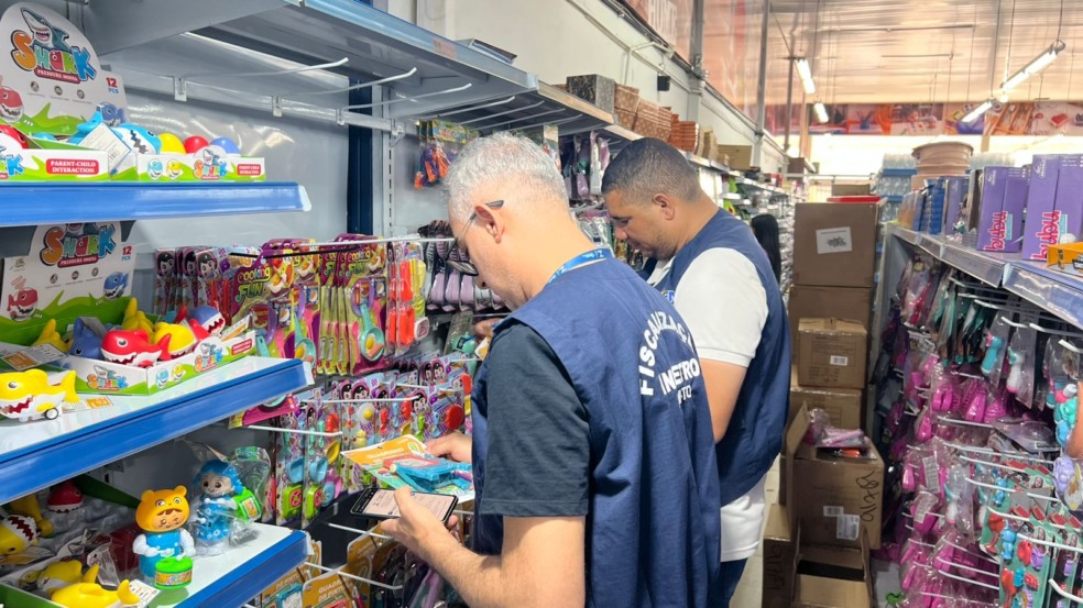 Ação fiscalizatória foi realizada em Palmas e Araguaína para verificar se as mercadorias estavam em conformidade com a legislação vigente - Foto: Brenda Ramos/Governo do Tocantins