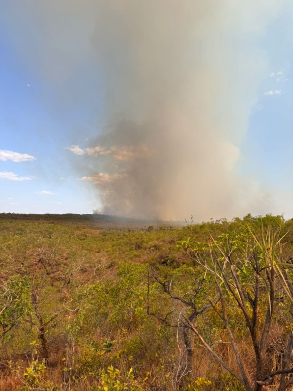 Empresários e moradores lutam há quatro dias contra incêndio nas Serras Gerais: “Estamos pedindo socorro”