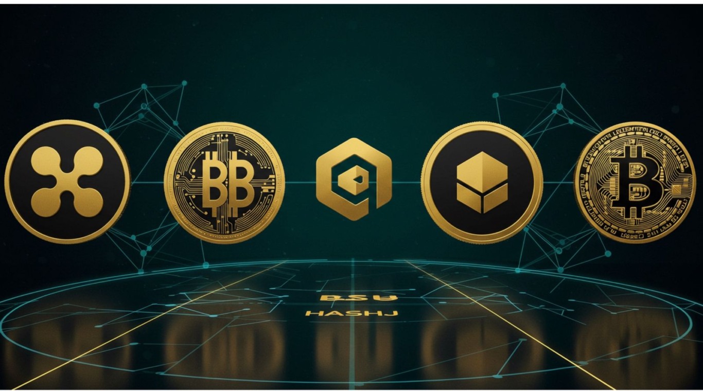 Cadastre-se e receba US$118 grátis para experimentar! Use o Hashj Cloud para minerar XRP, BNB e Bitcoin: triplo poder, com recompensa máxima de US$9.900