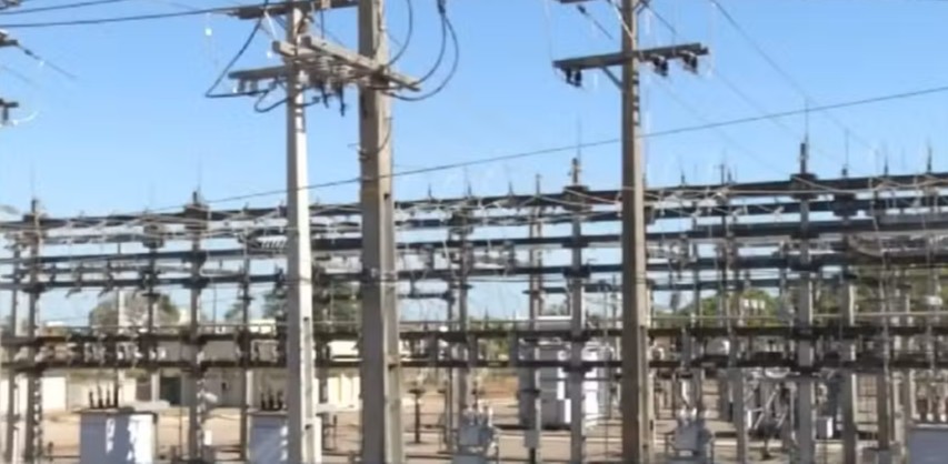 Centro de distribuição de energia da Energisa Tocantins — Foto: Reprodução/TV Anhanguera