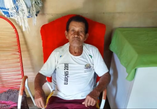 Corpo de idoso desaparecido foi encontrado em mata fechada, em Aguiarnópolis — Foto: Arquivo Pessoal/Julia Martins