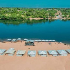 Praia da Amizade em Sampaio - Foto: Divulga&ccedil;&atilde;o/Prefeitura de Sampaio