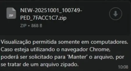 Sete empresas do Tocantins registram tentativas de golpe com arquivos “.zip” nas últimas 24 horas, diz SSP