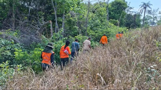 Vítima foi vista pela última vez no assentamento Coco, zona rural da cidade — Foto: Corpo de Bombeiros/ Divulgação