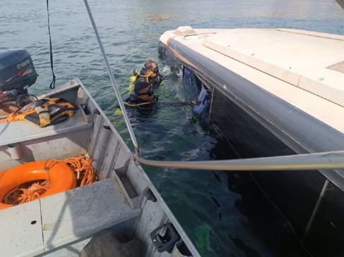 Acidente aconteceu em Tocantinópolis, região norte do estado — Foto: Corpo de Bombeiros Militar/ Divulgação