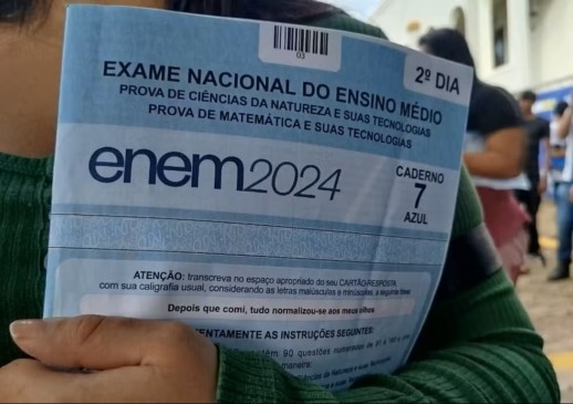 Enem 2024, 2ºdia — Foto: Mateus Santos/g1