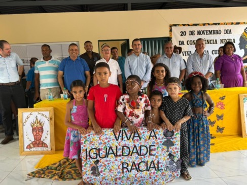 No Dia da Consciência Negra, Quilombo Morro de São João inaugura Casa de Cultura; obra foi feita com recursos destinados por Vicentinho Jr