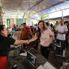 Senadora Professora Dorinha participa de Dia "D" de cidadania em comemoração ao aniversário de Miranorte e defende proximidade popular