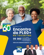 Presidente nacional participa em Palmas de encontro do PL que vai mobilizar eleitores com mais de 60 anos