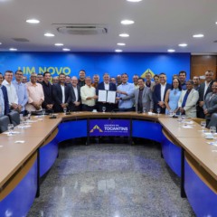 Reunião com gestores de diversas regiões do estado teve como objetivo concluir a etapa de regularização dos convênios do programa Tocando em Frente - Foto:  Adilvan Nogueira/Governo do Tocantins 