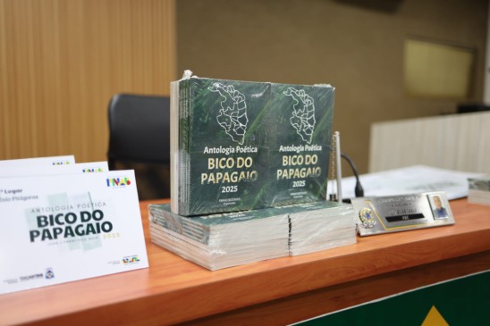 Lançamento da Antologia Poética Bico do Papagaio com Sarau e Choro será realizado nesta terça-feira, 18, em Palmas - Foto: Daniel Melo