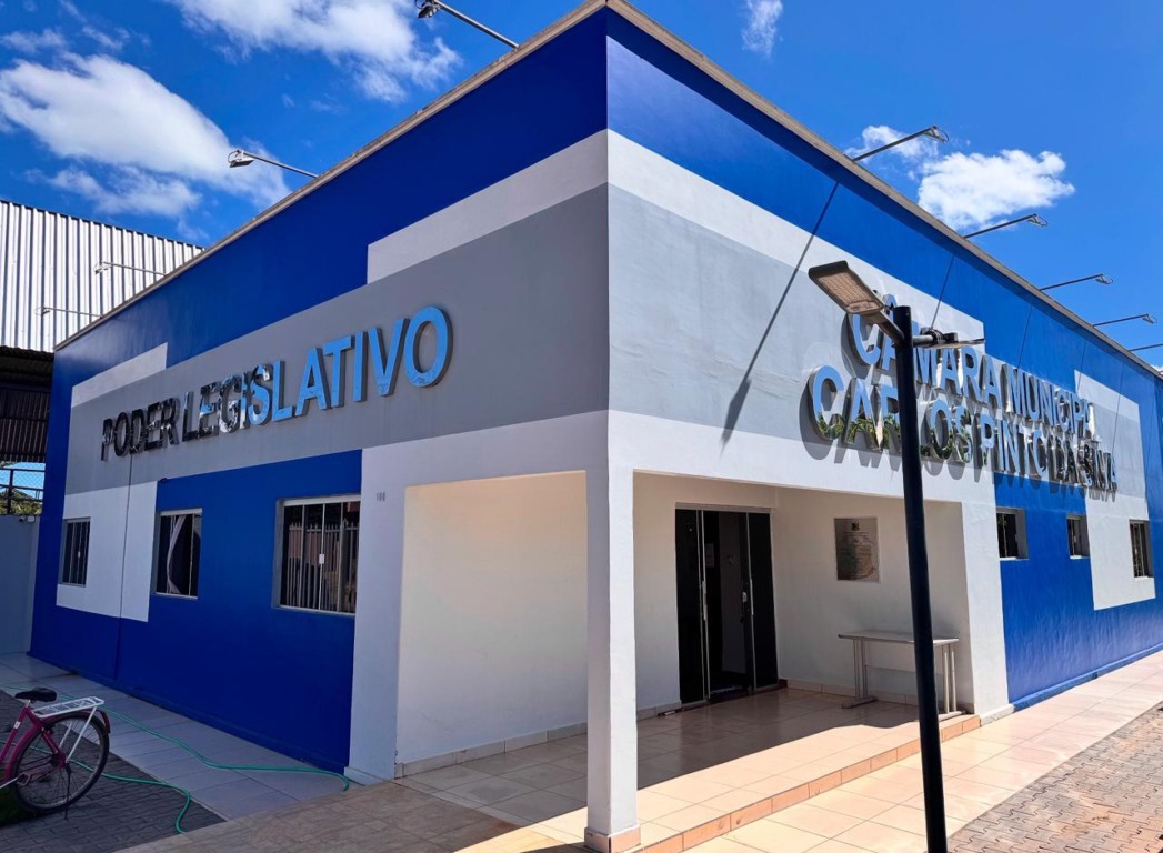 Fachada do prédio Câmara Municipal de Combinado - Foto: Allessandro Ferreira/Assessoria