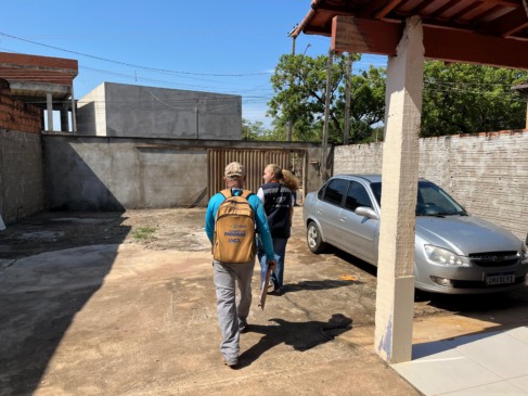 É fundamental que a população permita a entrada das equipes de endemias em suas residências - Foto: Savick Brenna/Governo do Tocantins