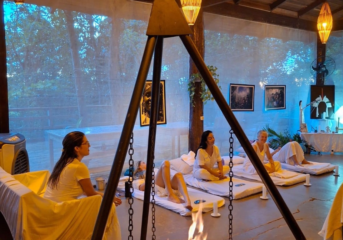 Hotel de floresta na região de Caseara tem em sua agenda retiros de regeneração anuais - Foto: Guilherme Tiezzi/Divulgação