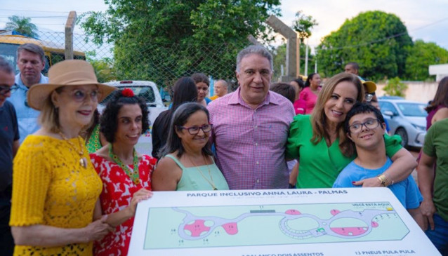 Tocantins ganha seu primeiro parque acessível; Laurez celebra inclusão e autoriza nova obra para a Apae