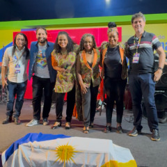 Grupo tocantinense Vozes de Ébano leva celebração, emoção e representatividade para Esplanada dos Ministérios