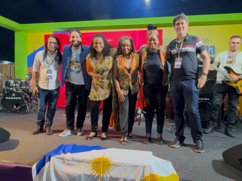 Grupo tocantinense Vozes de Ébano leva celebração, emoção e representatividade para Esplanada dos Ministérios