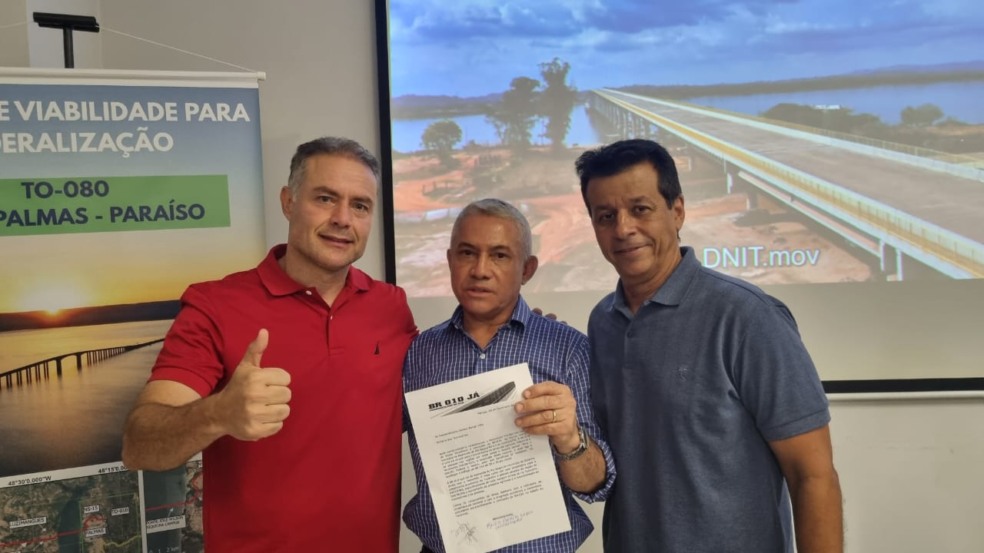 Ministro dos Transportes garante conclusão da BR-010 no Tocantins Ministro dos Transportes garante conclusão da BR-010 no Tocantins