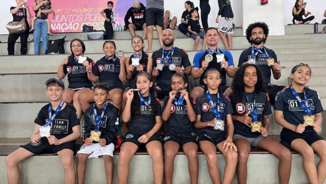 Equipe Lelinho Team representa o Tocantins e brilha com 18 medalhas no Brasília International Open de Jiu-Jitsu