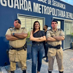 Vereadora Karina Café celebra inauguração da nova Base da Guarda Metropolitana e reforça compromisso com a segurança na Praia da Graciosa