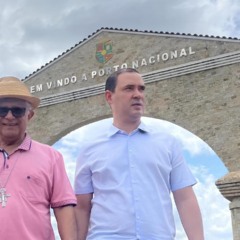 Vicentinho Jr alinha com bispo sobre turismo religioso em Porto e anuncia recursos para reforma da Catedral