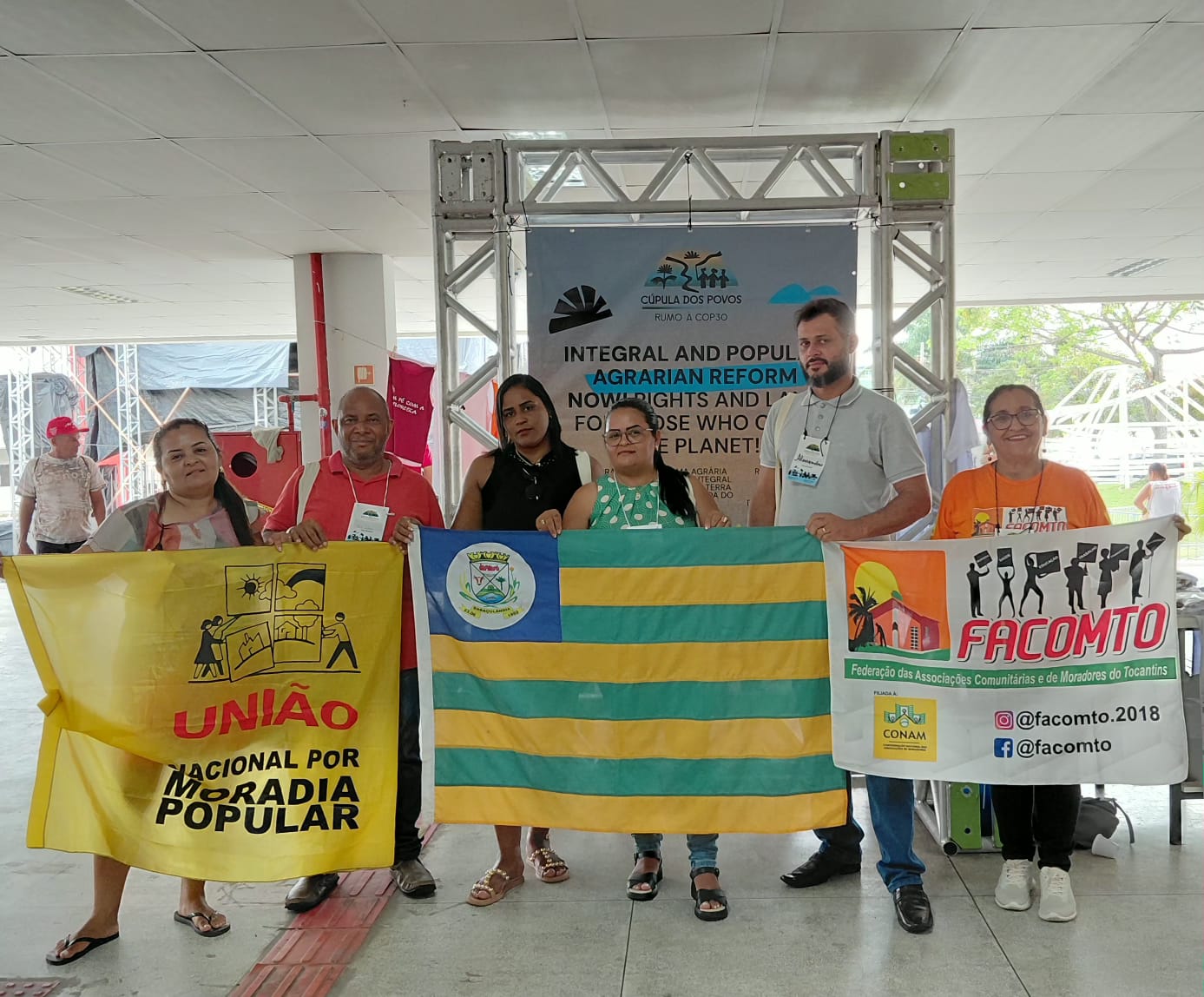 Movimentos sociais tocantinenses participam da Cúpula dos Povos na COP30 