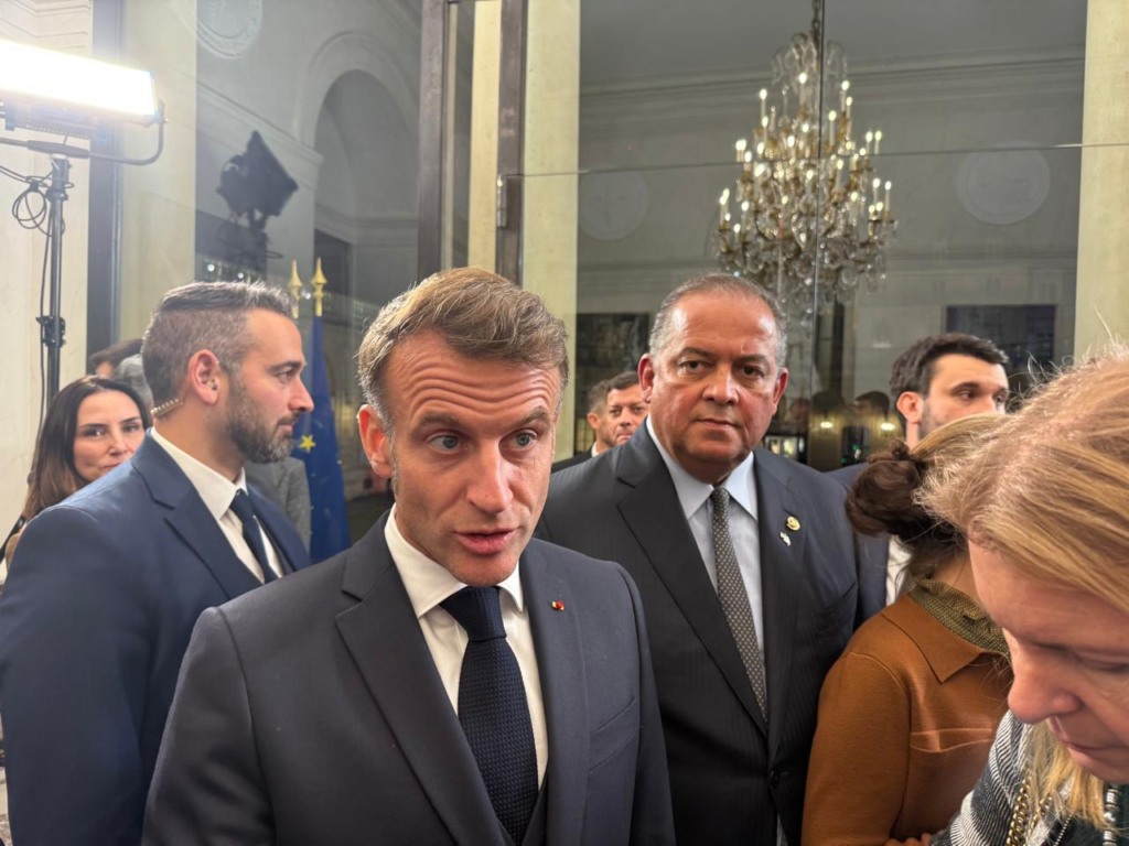 Do Tocantins ao mundo: Eduardo Gomes reforça diplomacia parlamentar e se reúne com Emmanuel Macron