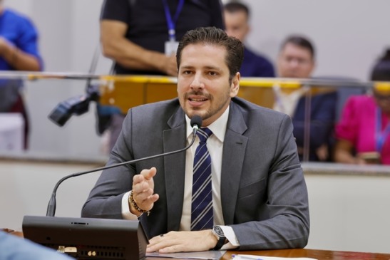 Olyntho foi o relator do Projeto de Lei de Diretrizes Orçamentárias de 2026 na Comissão de Finanças - Foto: Clayton Cristus/Dicom Aleto