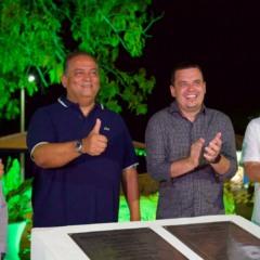 Senador Eduardo Gomes inaugura nova etapa da orla de Brejinho de Nazaré e anuncia R$ 1,5 milhão para investimentos no município