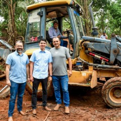Paraíso: Prefeito Celso vistoria obras e reforça melhorias na zona rural do município