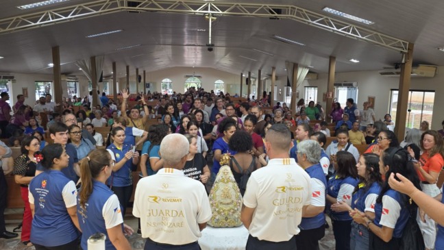Segundo coordenação do evento, a edição anterior do Círio de Nazaré reuniu cerca de seis mil pessoas em Palmas – Foto: Divulgação