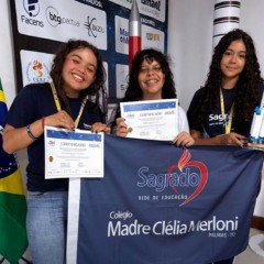 Estudantes de Palmas conquistam prêmio nacional na Olimpíada Brasileira de Foguetes