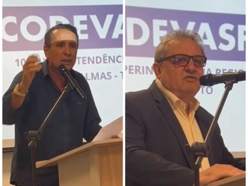 Gaguim rouba cena em discurso, faz crítica ao Palácio e diz que está ao lado de Wanderlei; Jair Farias lamenta demissões na Educação: “maldade”