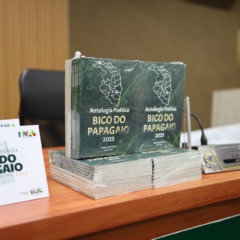 Lançamento da Antologia Poética Bico do Papagaio com Sarau e Choro será realizado nesta terça-feira, 18, em Palmas - Foto: Daniel Melo