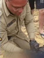 PM improvisa torniquete e salva caminhoneiro ferido em acidente na TO-455