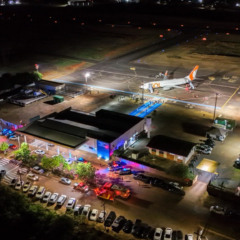 Aeroporto de Araguaína Fotos: Thiago Santos/Secom Araguaína/Reprodução YouTube