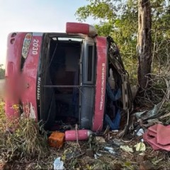 Acidente aconteceu entre Axixá do Tocantins e São Bento — Foto: PRF/ Divulgação