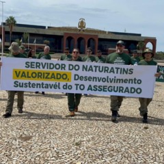 Servidores do Naturatins protestam em prol do PCCR da categoria 