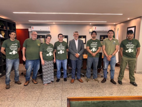 Mobilização: Servidores do Naturatins são recebidos pelo presidente da Assembleia Legislativa e pedem apoio ao PCCR da categoria