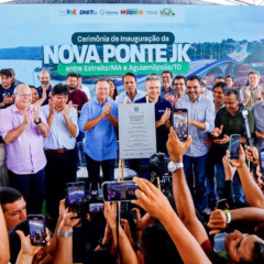 Nova ponte restabelece uma importante conex&atilde;o entre os estados e marca um recome&ccedil;o para a comunidade local - Cr&eacute;dito: Bruno Carvalho/Governo do Tocantins